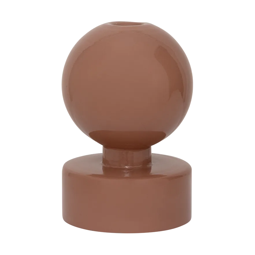 Pallo B ljusstake 13 cm, Cameo brown URBAN NATURE CULTURE