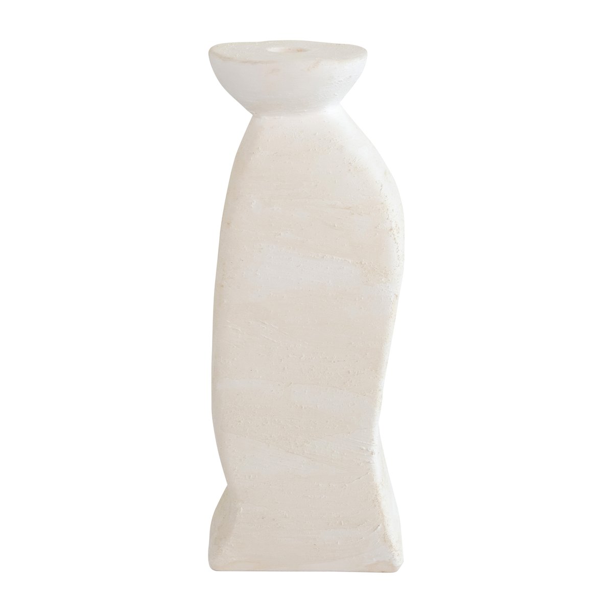 URBAN NATURE CULTURE Sassi B ljusstake 30 cm Chalk | Skandinavisk Design | Ljusstakar | Vit