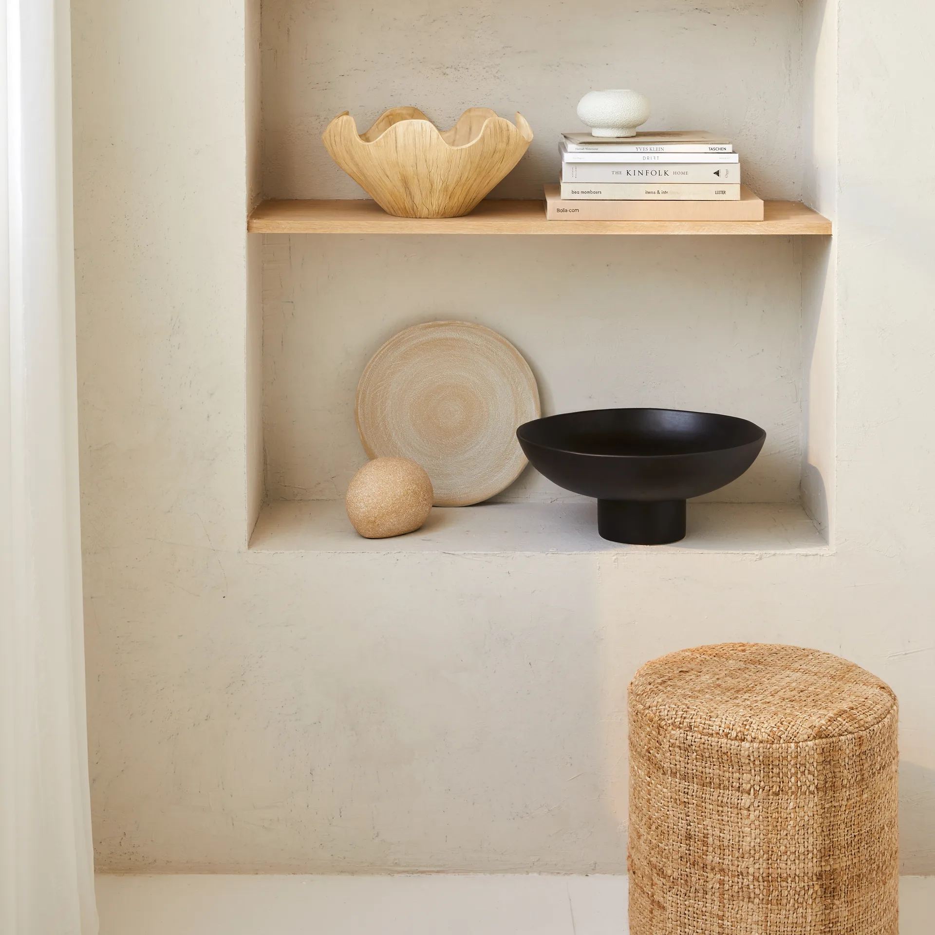 Shibui dekorationsfat Ø32 cm, Fog URBAN NATURE CULTURE