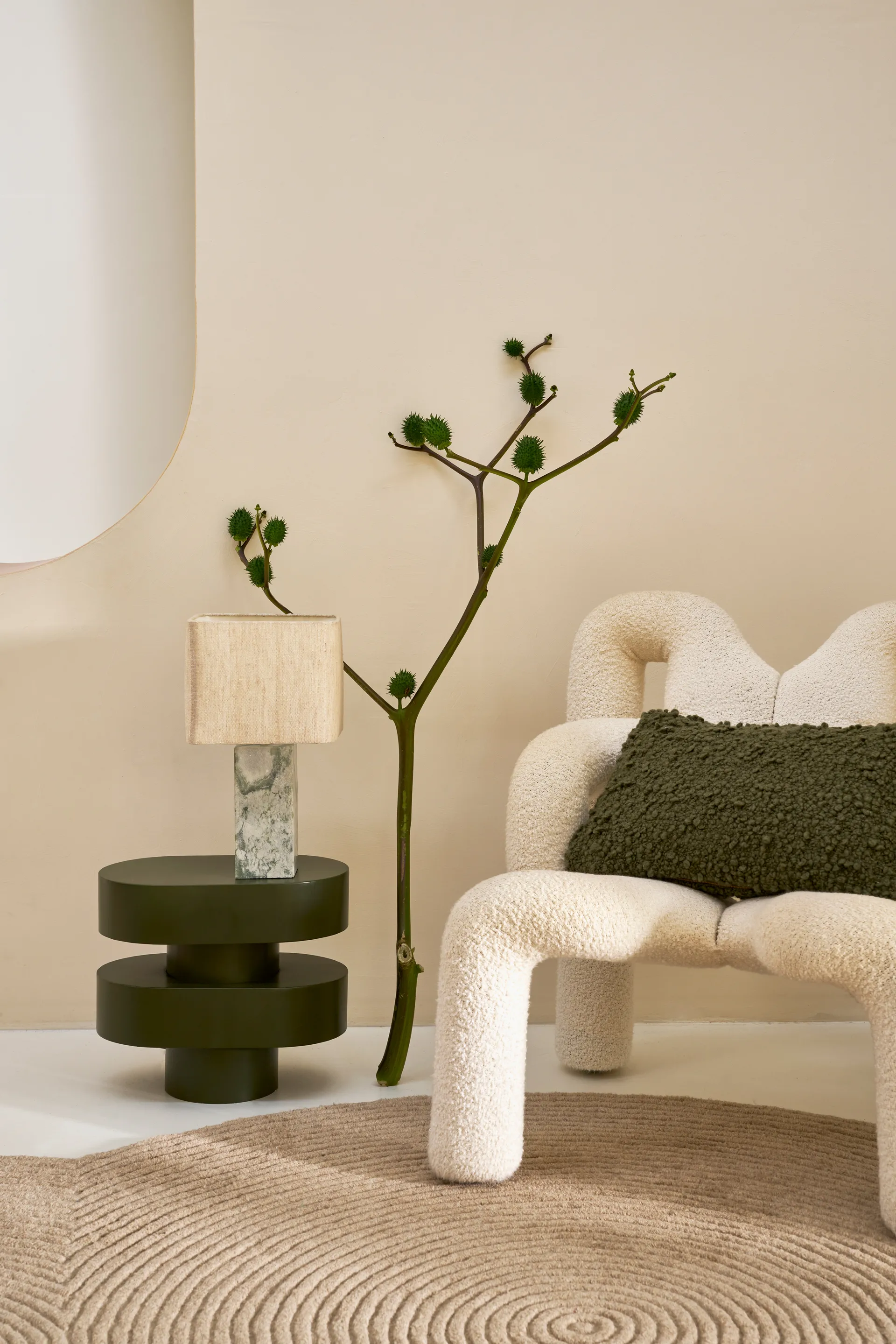 Suvi bordslampa 39 cm, Green URBAN NATURE CULTURE