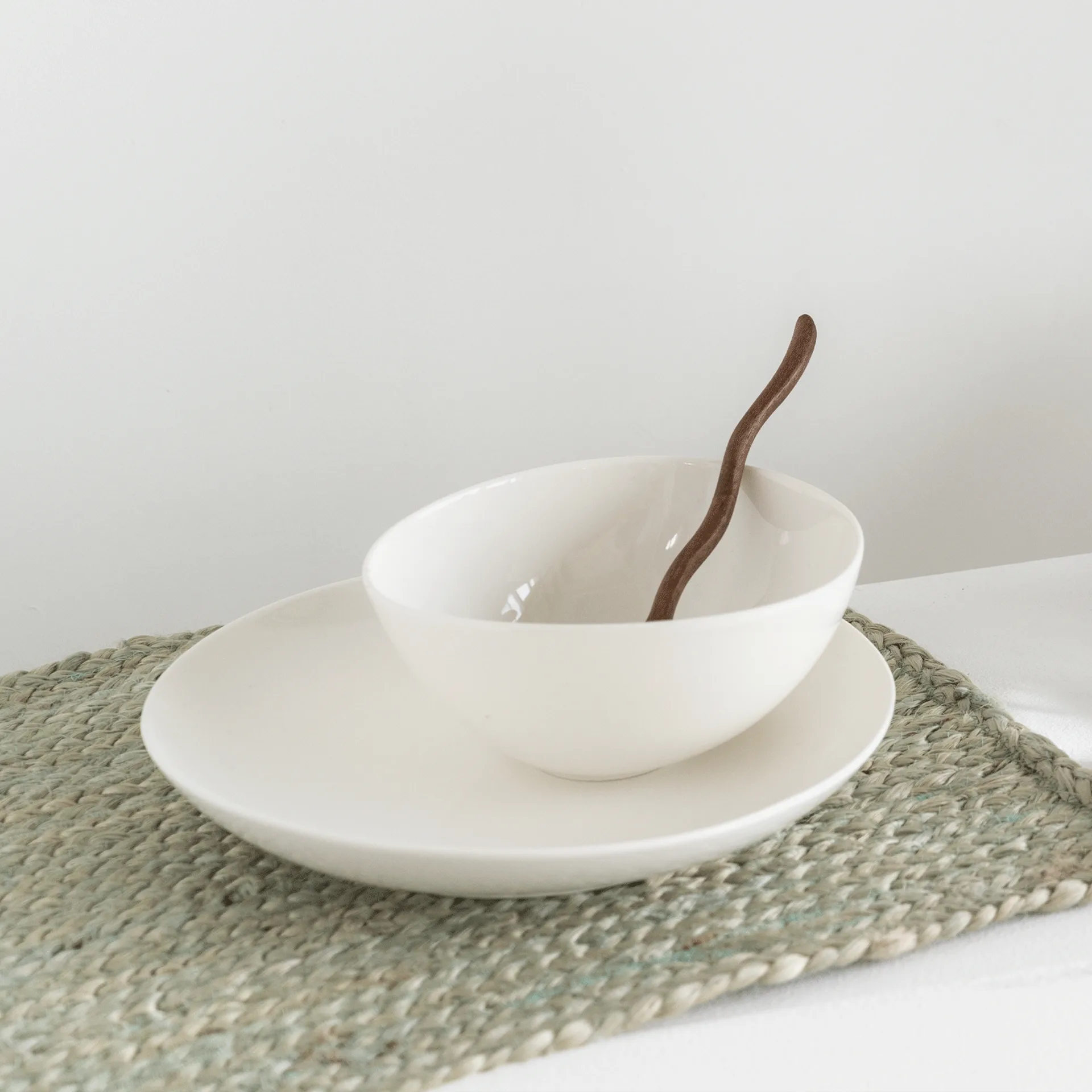 UNC bordstablett jute 33x45 cm, Spray green URBAN NATURE CULTURE