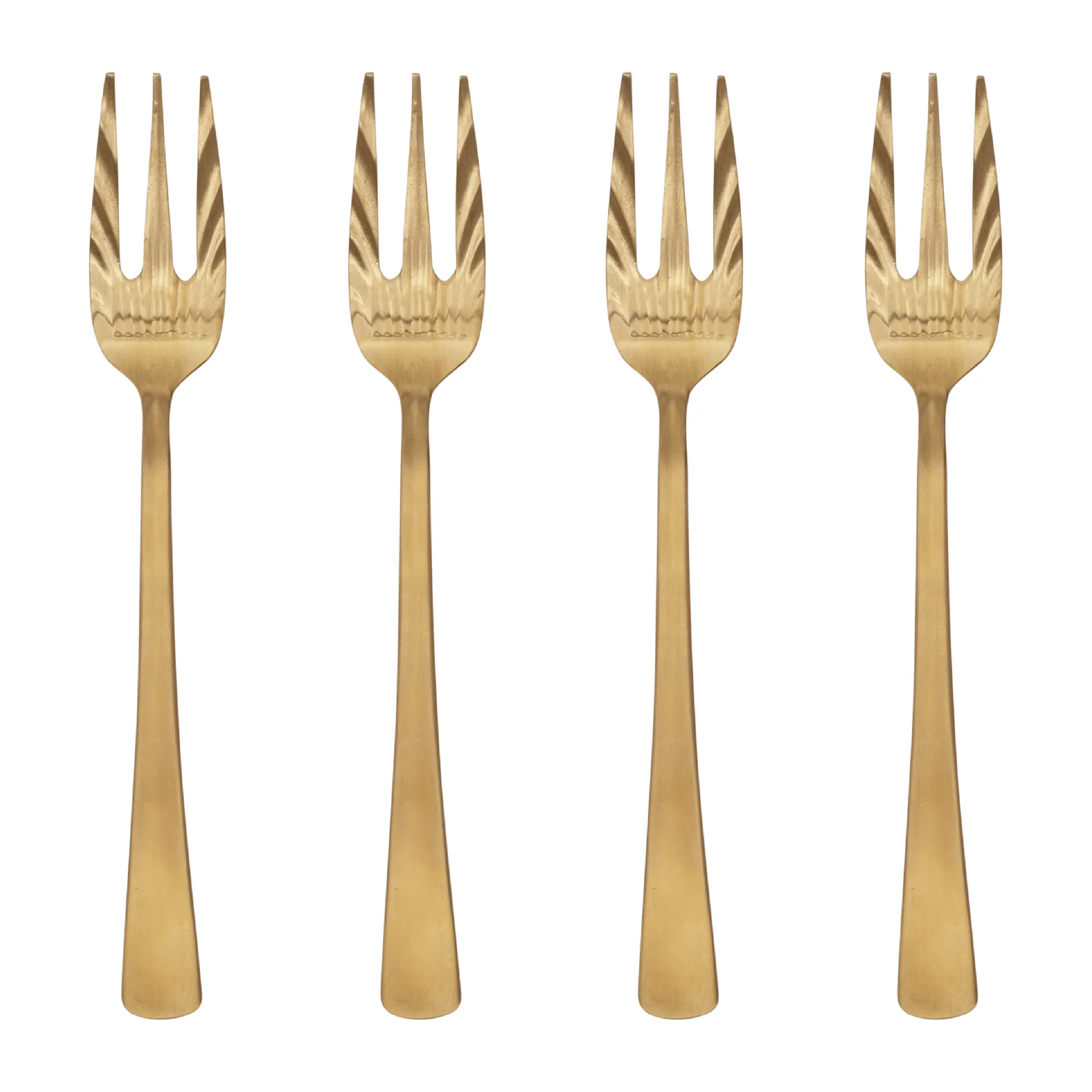 UNC gaffel 4-pack, Gold URBAN NATURE CULTURE