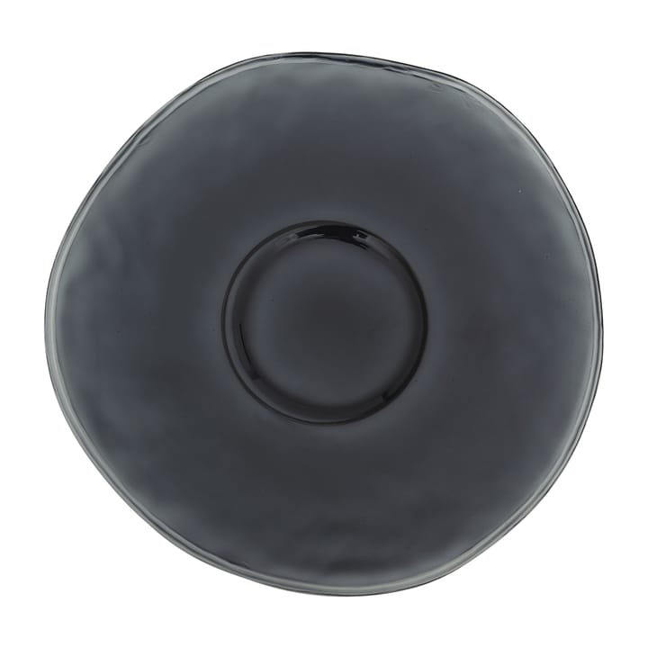 UNC tallrik återvunnet glas Ø28 cm, Ebony URBAN NATURE CULTURE