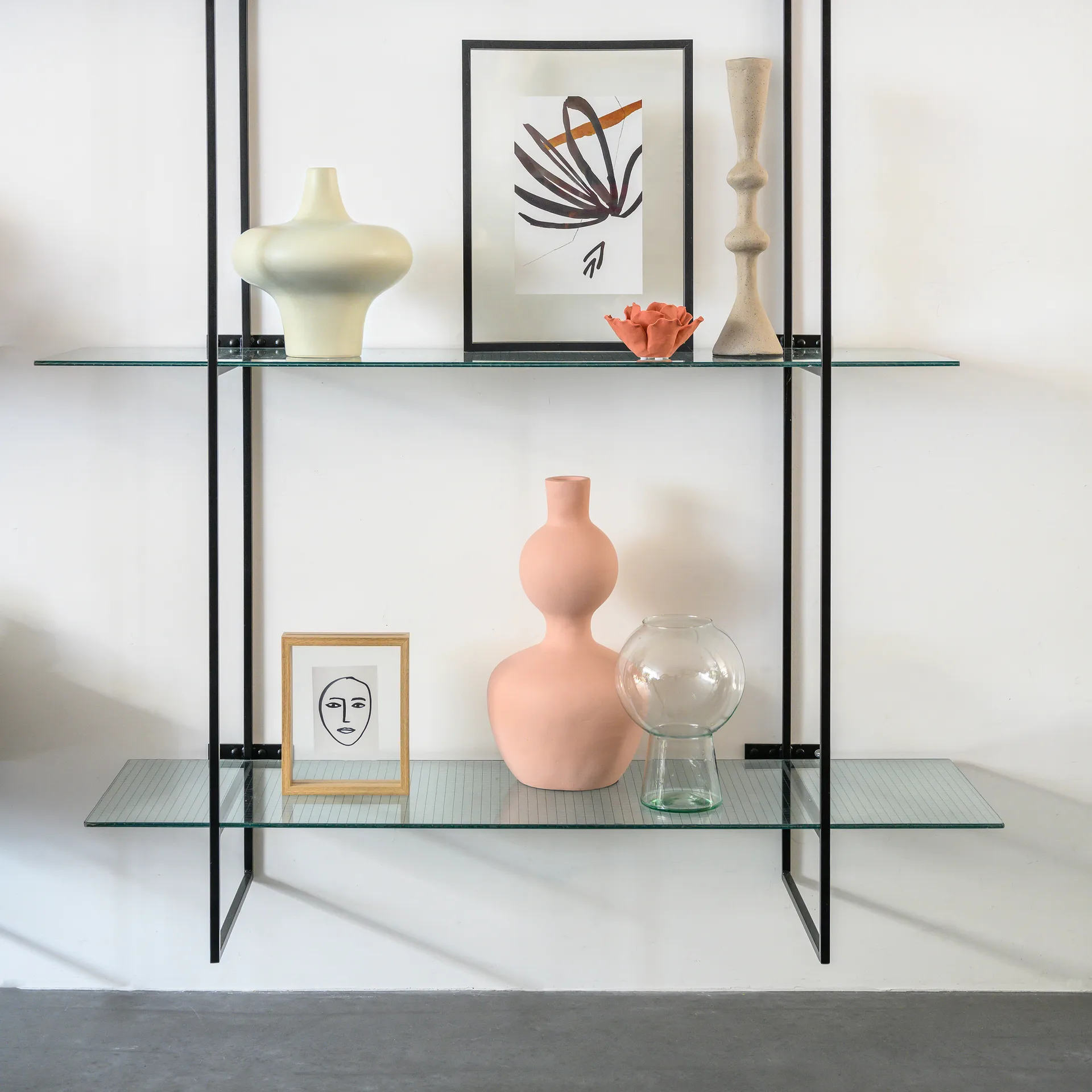 UNC vas återvunnet glas L 24,9 cm, Klar URBAN NATURE CULTURE