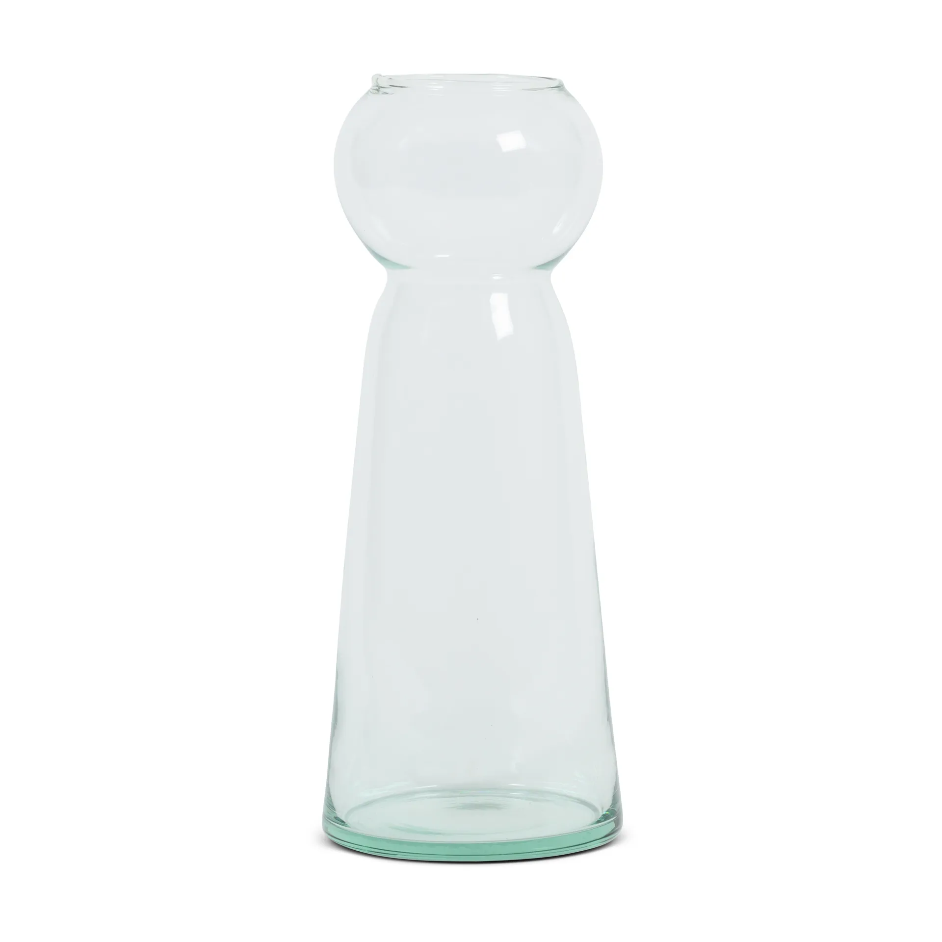 UNC vas återvunnet glas M 20,6 cm, Klar URBAN NATURE CULTURE