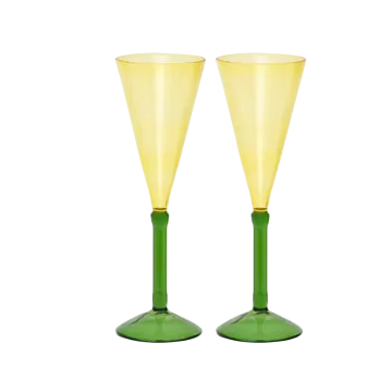 Urban Nature Culture gåvoset champagneglas 2-pack - Pink - URBAN NATURE CULTURE