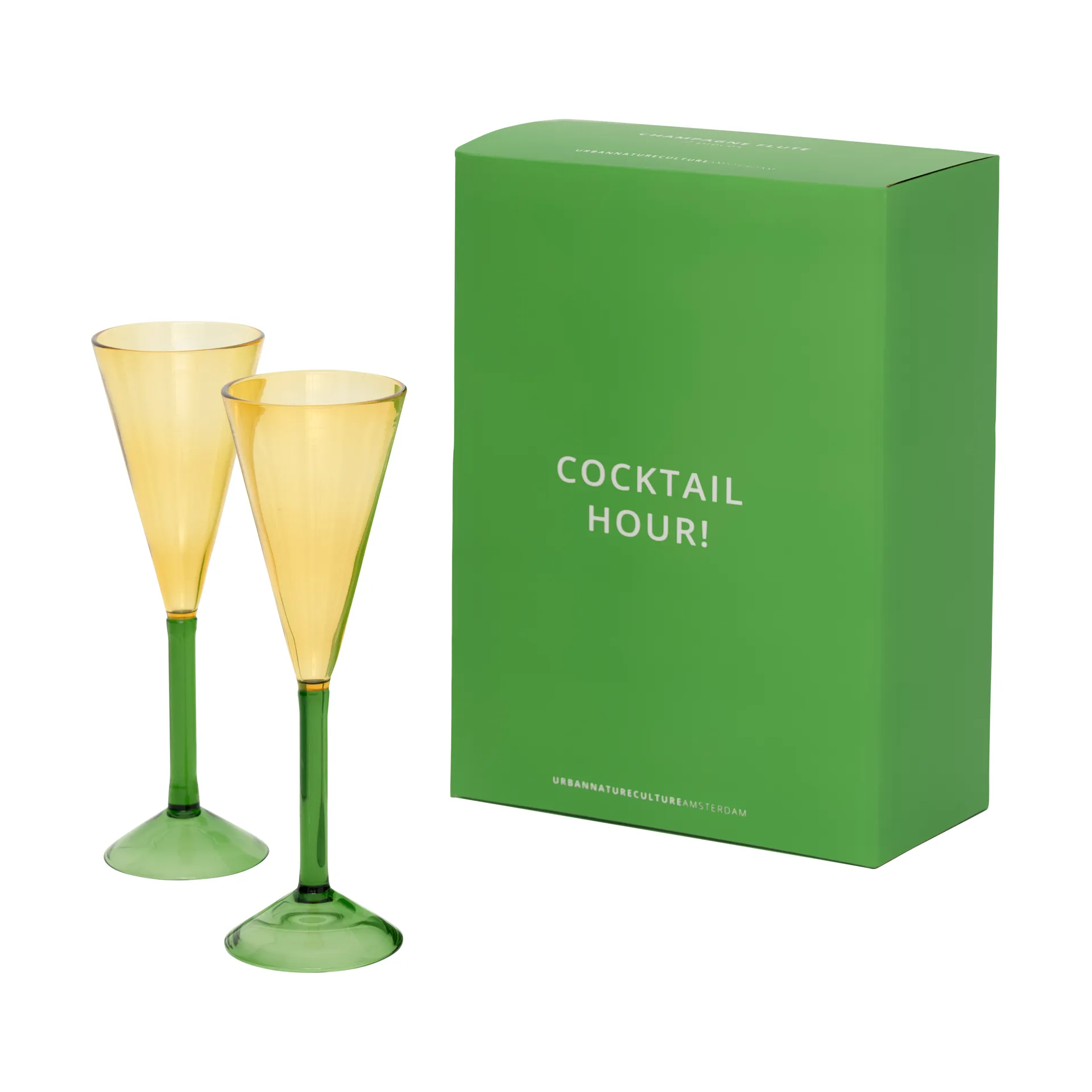 Urban Nature Culture gåvoset champagneglas 2-pack, Pink URBAN NATURE CULTURE