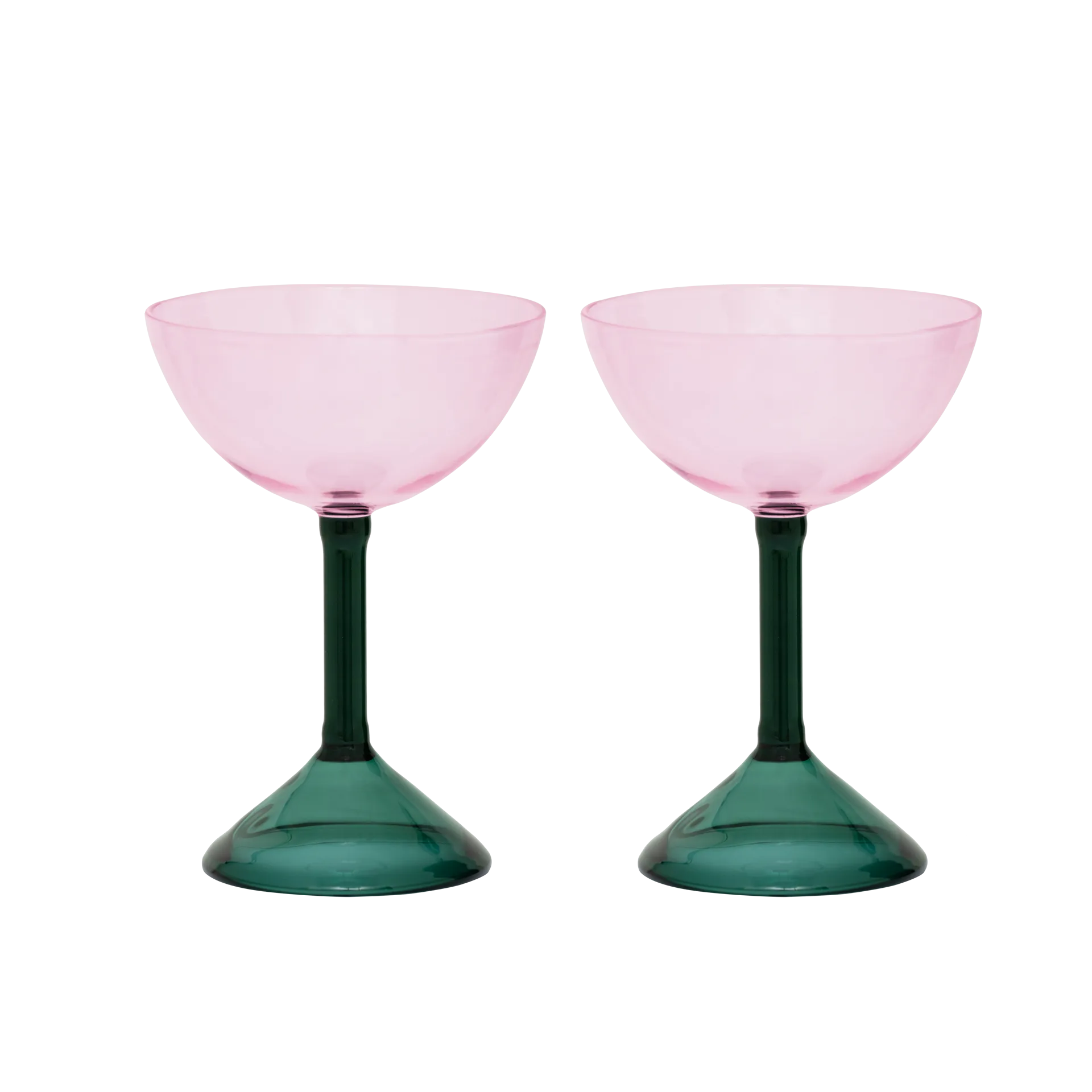 Urban Nature Culture gåvoset coupeglas 2-pack, Pink URBAN NATURE CULTURE