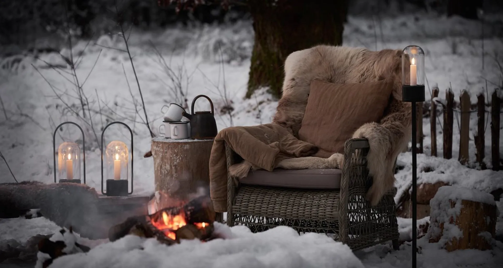 Outdoor hållare till Lanterna 34 cm, Svart Uyuni Lighting