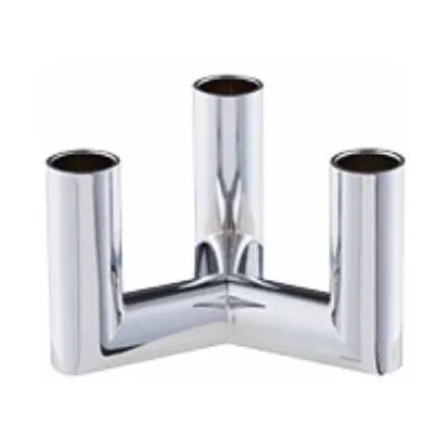 Uyuni Matrix mini ljusstake 3 armar, Krom Uyuni Lighting