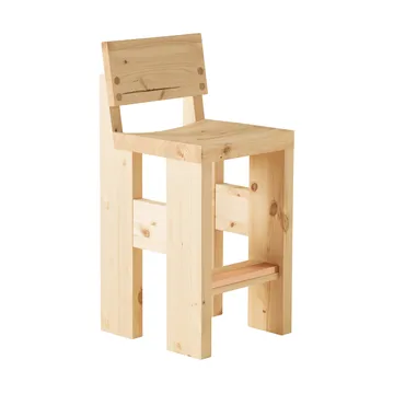 001 Bar Stool barstol - Matt oljevaxad furu, 65 cm - Vaarnii
