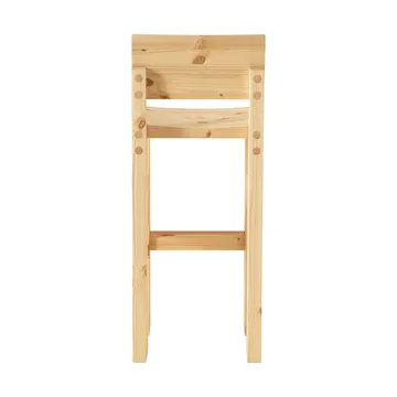 001 Bar Stool barstol - Matt oljevaxad furu, 75 cm - Vaarnii