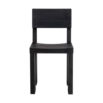 001 Dining Chair stol - Svartbetsad furu - Vaarnii