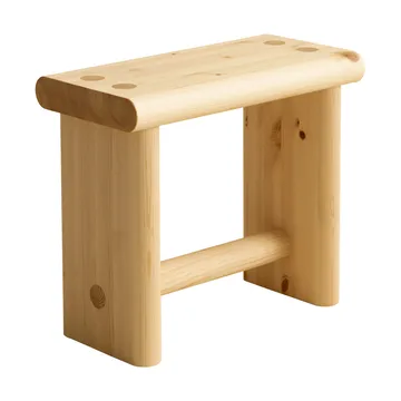 002 Ast Stool pall - Matt oljevaxad furu, 55x26x45 cm - Vaarnii