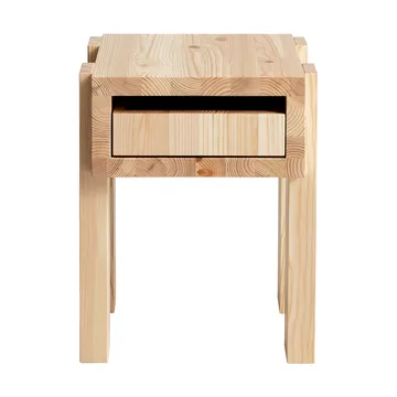 003 Stilts Side Table sidobord - Matt oljevaxad furu 40x36x45 cm - Vaarnii