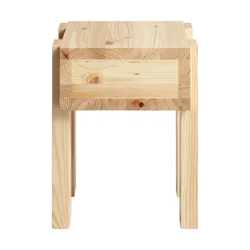 003 Stilts Side Table sidobord - Matt oljevaxad furu 40x36x45 cm - Vaarnii