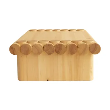 004 Coffee Table soffbord - Matt oljevaxad furu, 120x80x35 cm - Vaarnii