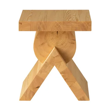 006 AA Side Table sidobord - Matt oljevaxad furu, 40x40x45 cm - Vaarnii