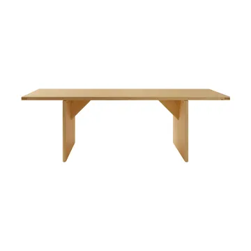 012 Kolmio Dining Table bord - Matt oljevaxad furu, 227x95x72 cm - Vaarnii