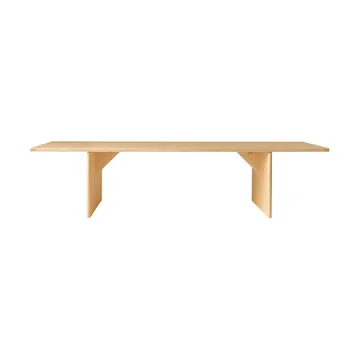 012 Kolmio Dining Table bord - Matt oljevaxad furu, 305x99x72 cm - Vaarnii