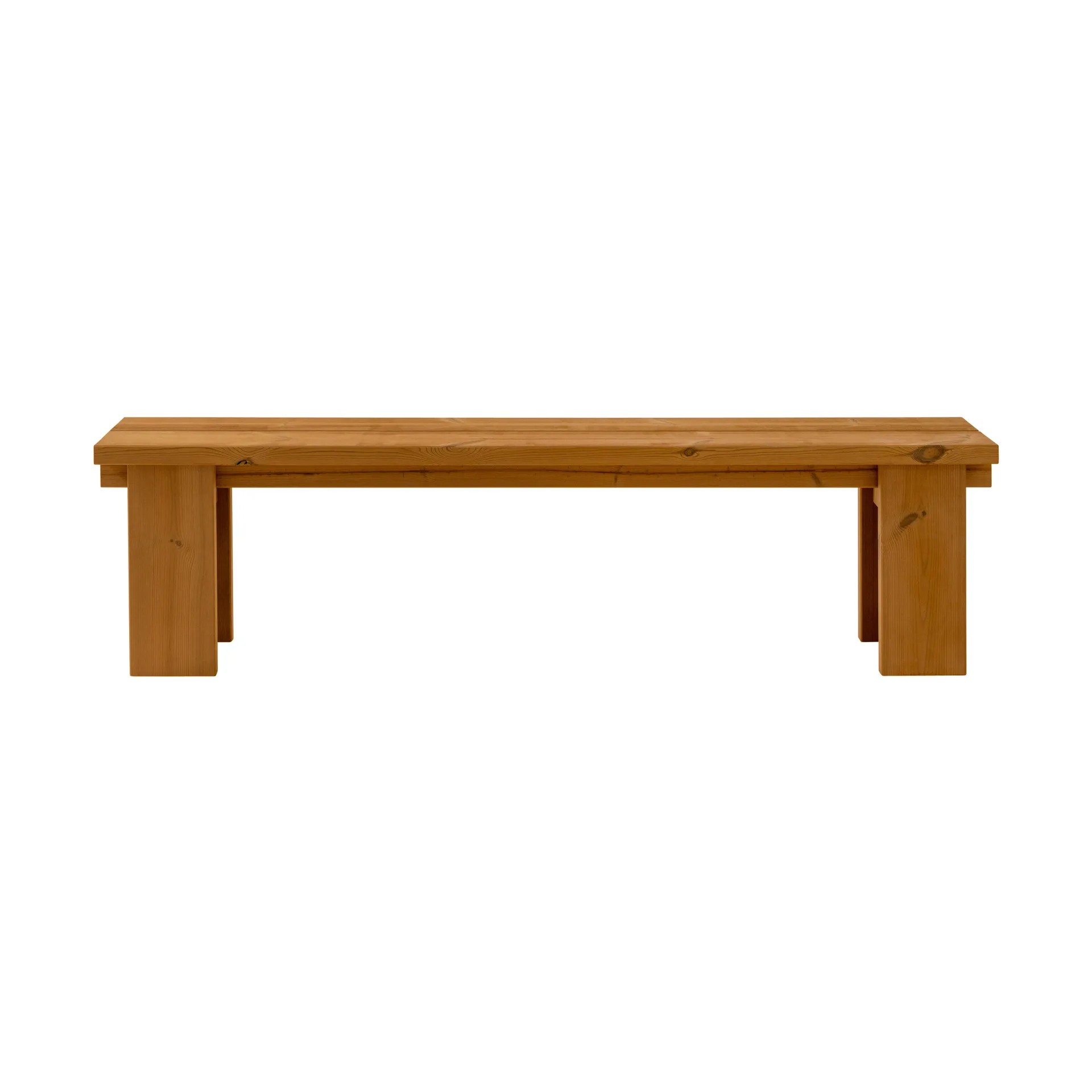 013 Osa Outdoor Bench bänk, Värmebehandlad furu, 182x37x49 cm Vaarnii