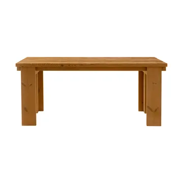 013 Osa Outdoor Table bord - Värmebehandlad furu, 182x75x78 cm - Vaarnii