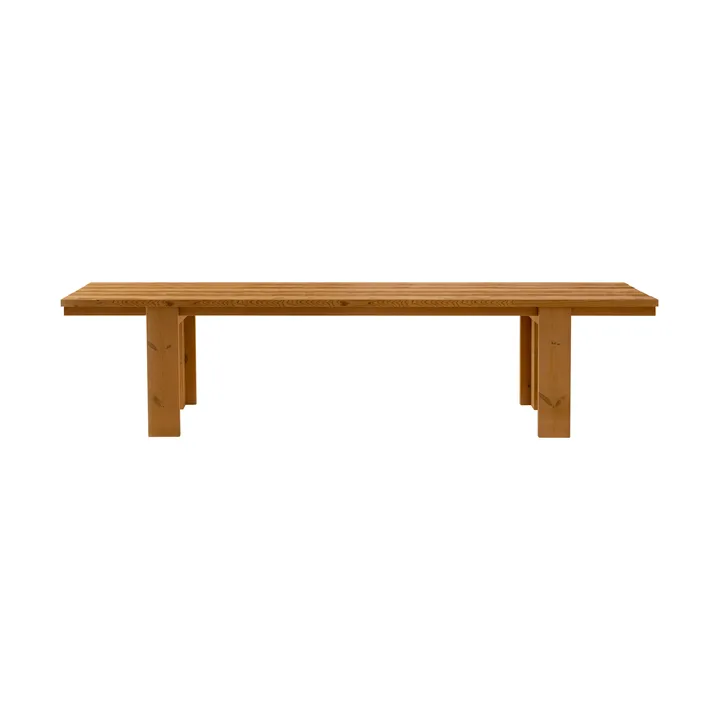 013 Osa Outdoor Table bord - Värmebehandlad furu, 270x94x78 cm - Vaarnii