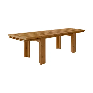 013 Osa Outdoor Table bord - Värmebehandlad furu, 270x94x78 cm - Vaarnii