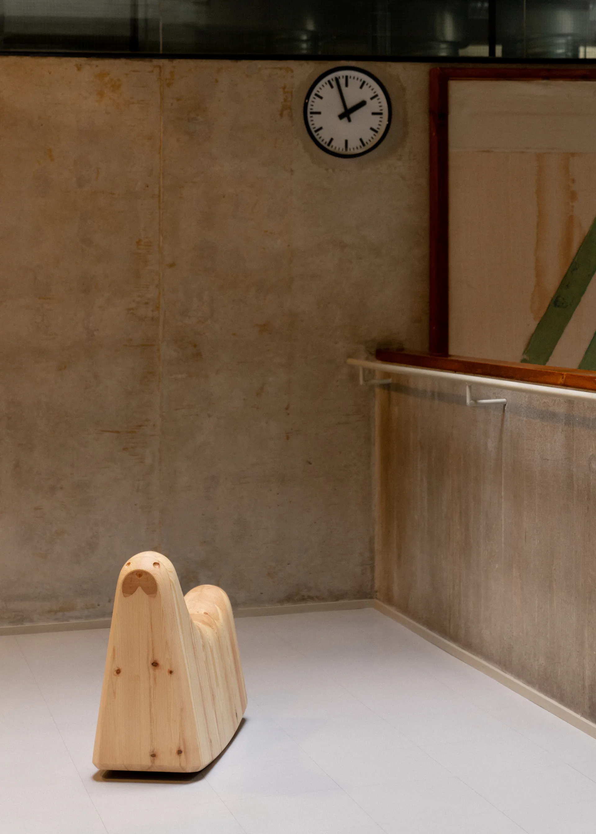 014 Norppa Rocking Toy gunghäst, Matt oljevaxad furu Vaarnii