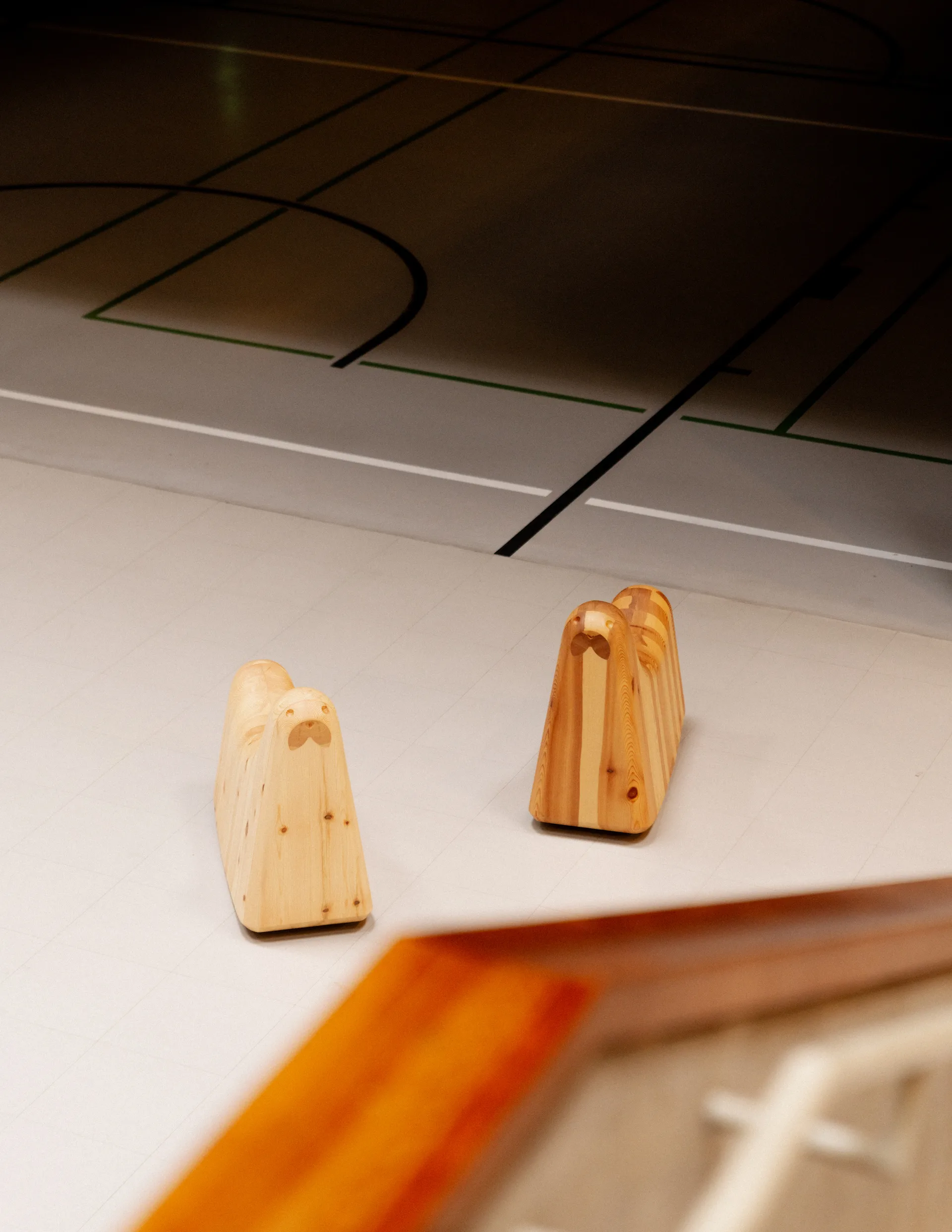 014 Norppa Rocking Toy gunghäst, Matt oljevaxad furu Vaarnii