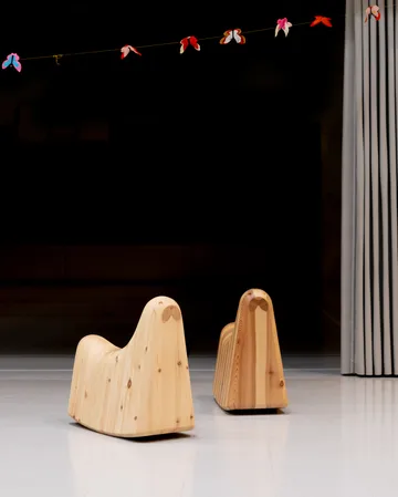 014 Norppa Rocking Toy gunghäst - Matt oljevaxad furu - Vaarnii