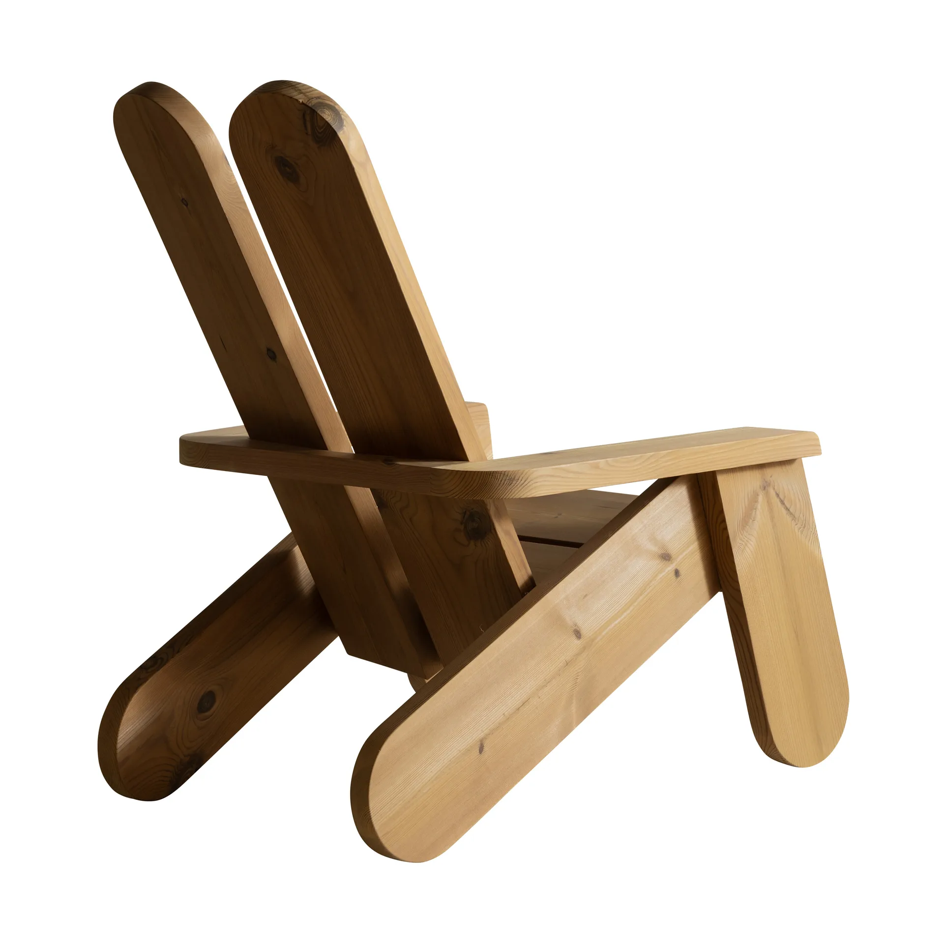 015 Peace Outdoor Lounge Chair loungestol, Värmebehandlad furu Vaarnii