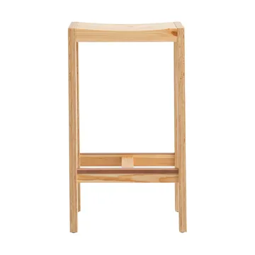 016 Maasto Bar Stool barpall - Matt oljevaxad furu, 65 cm - Vaarnii