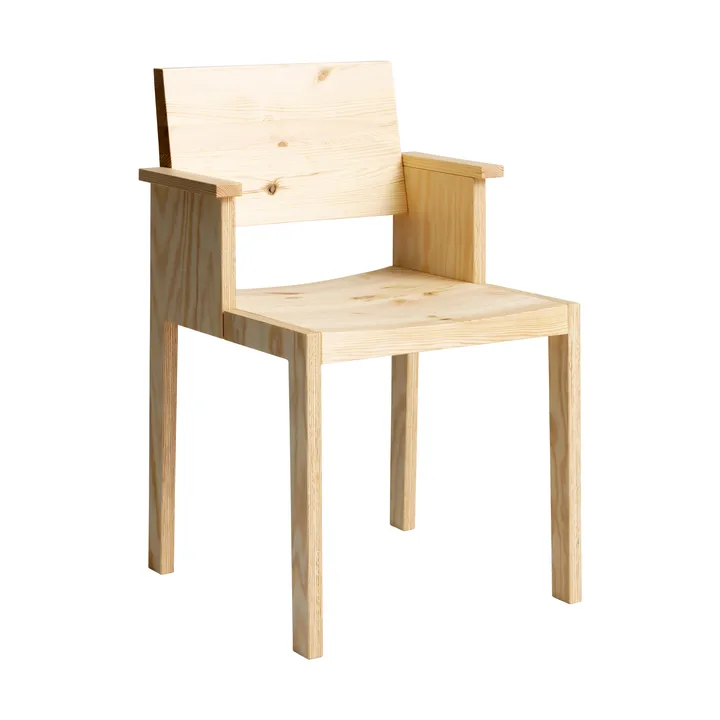 016 Maasto Dining Armchair karmstol - Matt oljevaxad furu - Vaarnii