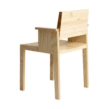 016 Maasto Dining Armchair karmstol - Matt oljevaxad furu - Vaarnii