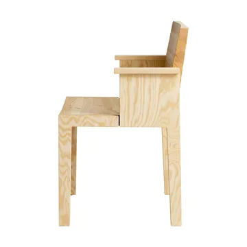 016 Maasto Dining Armchair karmstol - Matt oljevaxad furu - Vaarnii