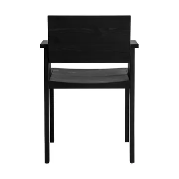 016 Maasto Dining Armchair karmstol - Svartbetsad furu - Vaarnii
