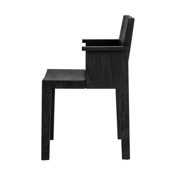016 Maasto Dining Armchair karmstol - Svartbetsad furu - Vaarnii
