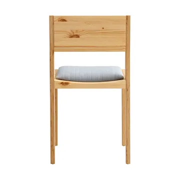 016 Maasto Dining Chair stol - Matt oljevaxad furu, klädd sits grå - Vaarnii