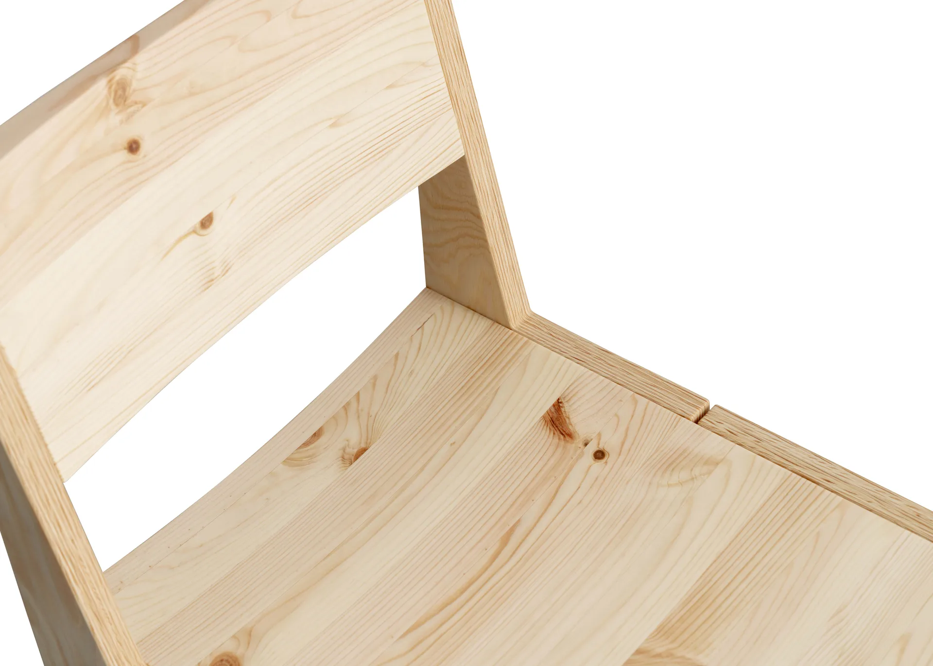 016 Maasto Dining Chair stol, Matt oljevaxad furu Vaarnii