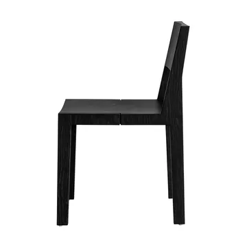 016 Maasto Dining Chair stol - Svartbetsad furu - Vaarnii