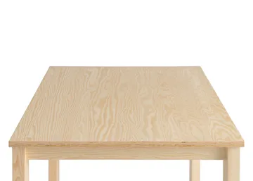 016 Maasto Table bord - Matt oljevaxad furu, 120x120x75 cm - Vaarnii
