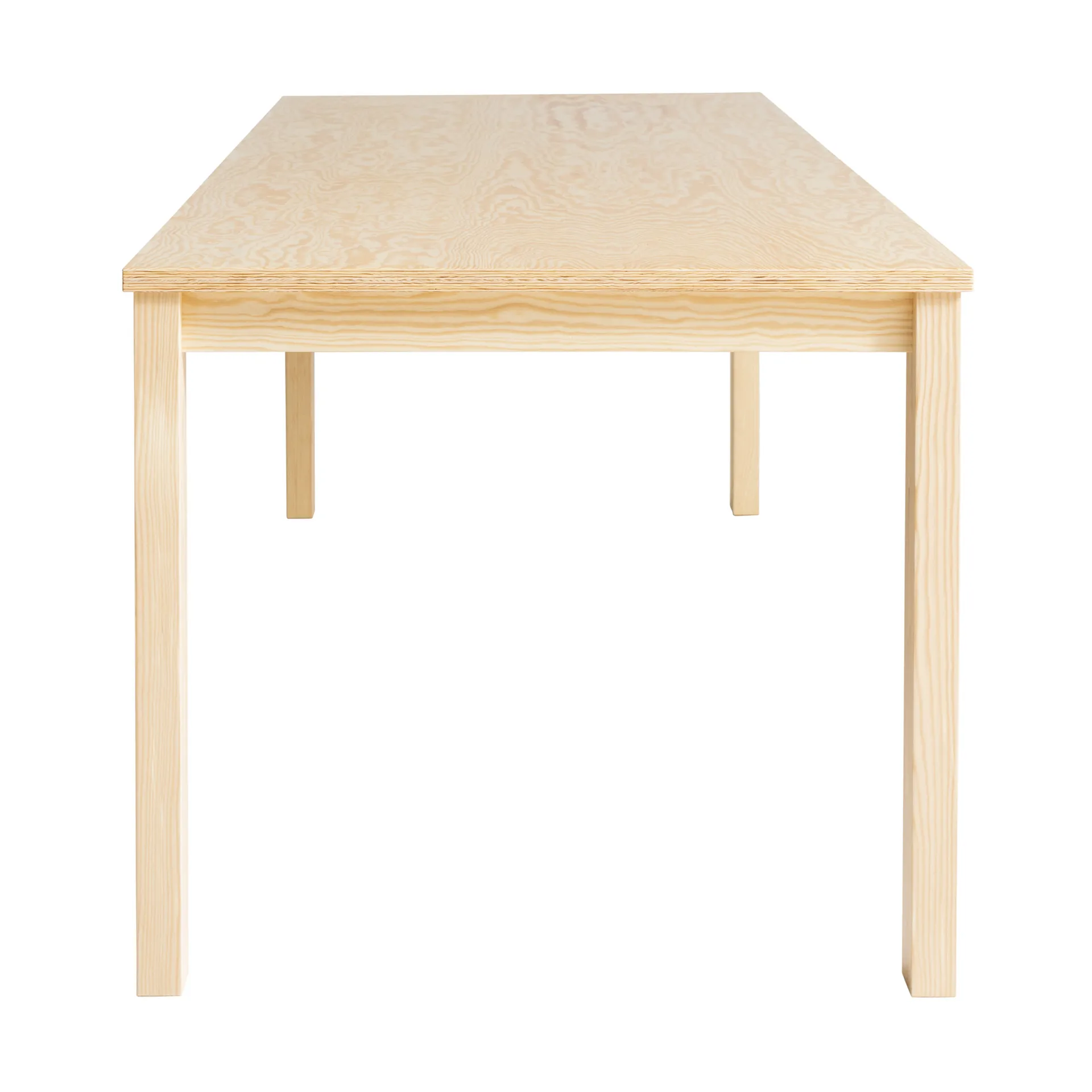 016 Maasto Table bord, Matt oljevaxad furu, 245x90 cm Vaarnii