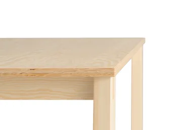 016 Maasto Table bord - Matt oljevaxad furu, 90x90x75 cm - Vaarnii