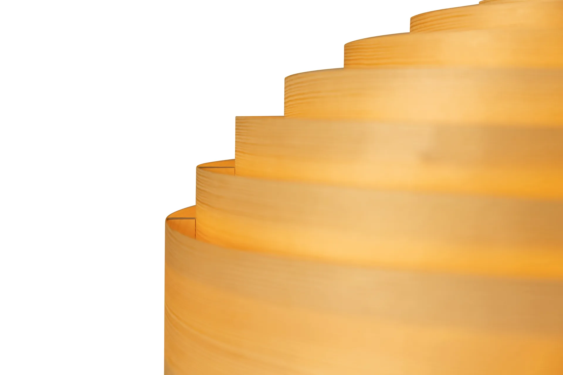 1002 Hans Pendant pendel, Matt oljevaxad furu, Ø46 cm Vaarnii