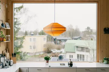 1003 Hans Pendant pendel - Matt oljevaxad furu, Ø60 cm - Vaarnii