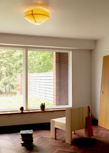 1005 Hans Ceiling Light plafond - Matt oljevaxad furu, Ø42 cm - Vaarnii