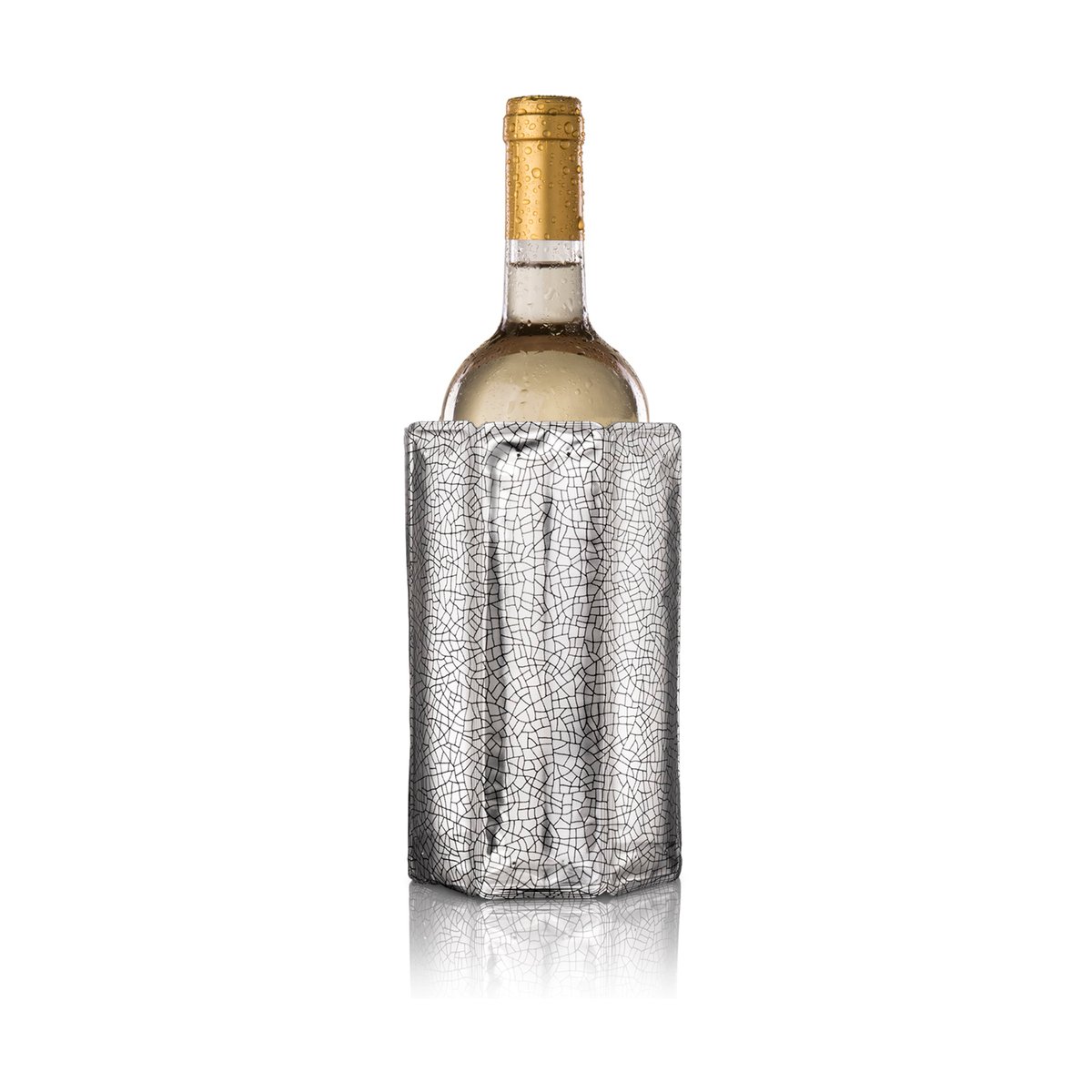 Vacuvin Active vinkylare 21 cm Silver | Skandinavisk Design | Vinkylare & Champagnekylare | Silverfärgad