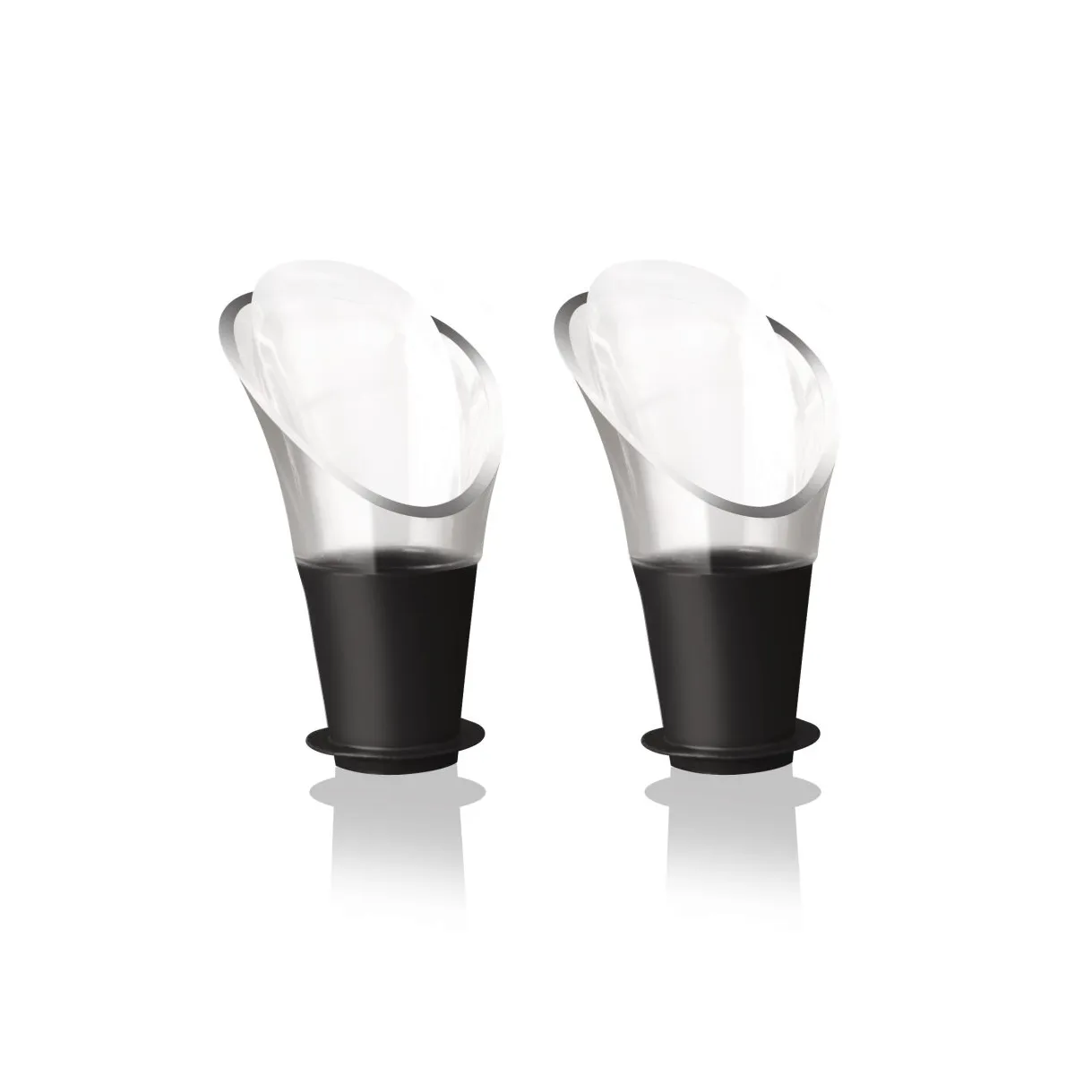 Vacuvin Crystal vinserverare, 2-pack Vacuvin