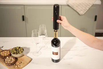 Vacuvin elektrisk vinöppnare - Svart - Vacuvin
